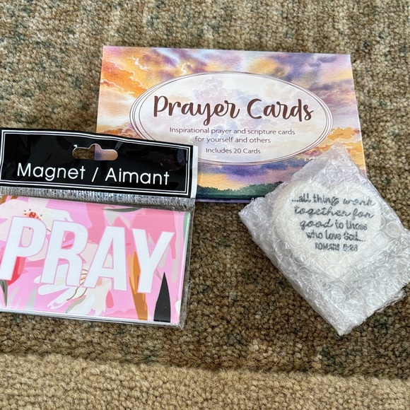 Other - NWT. Prayer Cards and Magnet Set